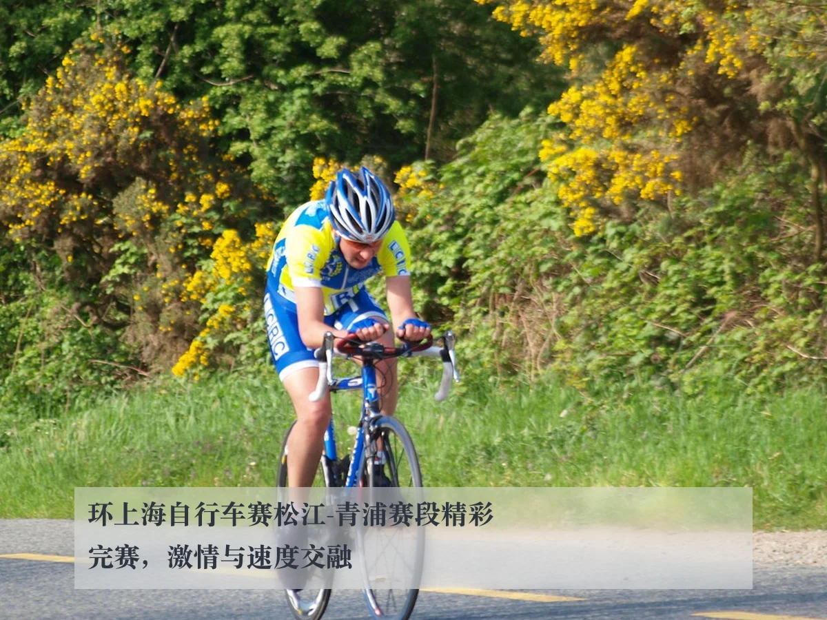 环上海自行车赛松江-青浦赛段精彩完赛，激情与速度交融